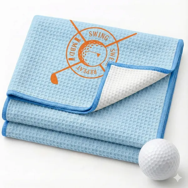 Custom Golf Towel - Custom Ribbons Now