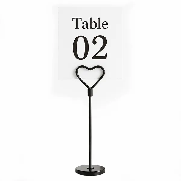 Metal Card Stand - Custom Ribbons Now