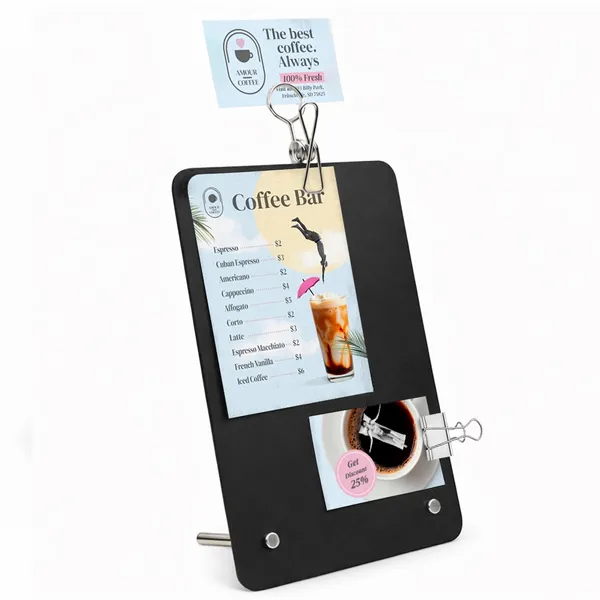 Metal Desk Display - Custom Ribbons Now