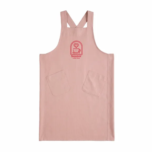 Soft-Touch Linen Aprons - Custom Ribbons Now