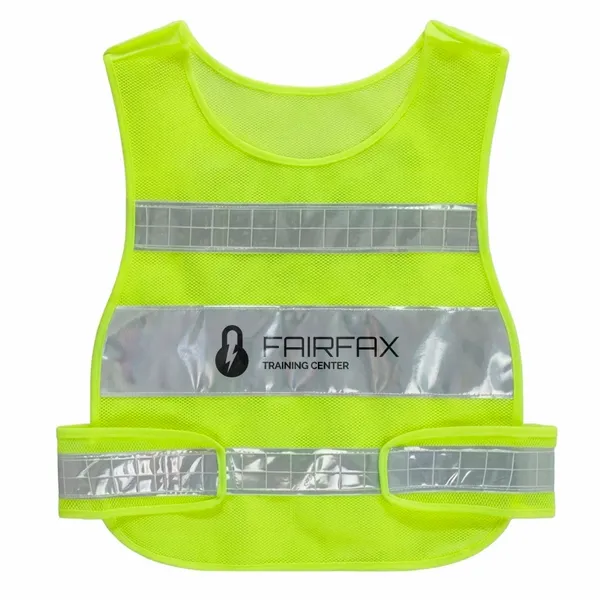 Mesh Reflective Safety Vests - Custom Ribbons Now