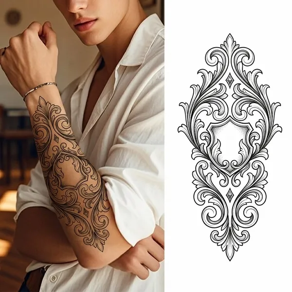 Arm Tattoos - Custom Ribbons Now