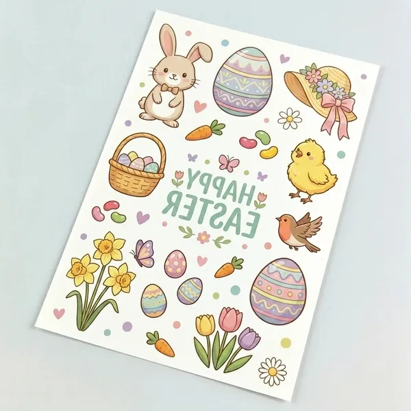 Temporary Tattoos Sheet - Custom Ribbons Now