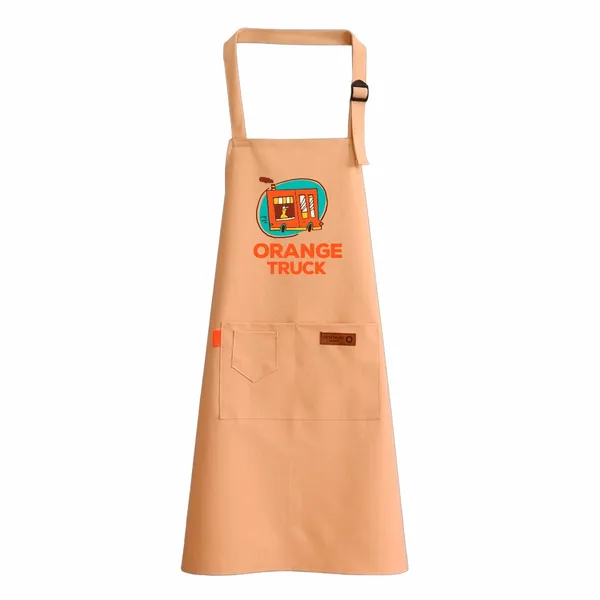 Cationic Solid Color Apron - Custom Ribbons Now