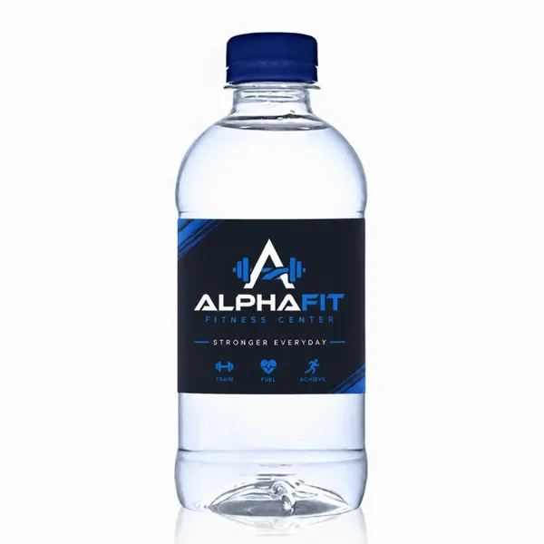 12 oz Bottled Water - Custom Ribbons Now