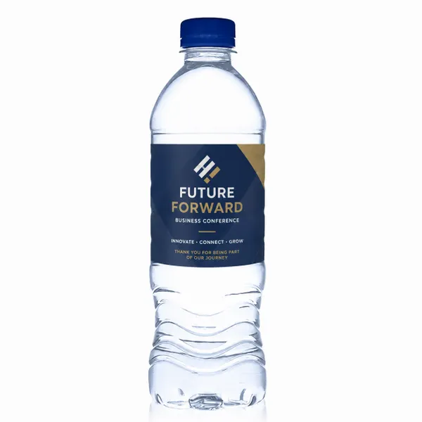 16.9 oz Standard Custom Label Water Bottles - Custom Ribbons Now