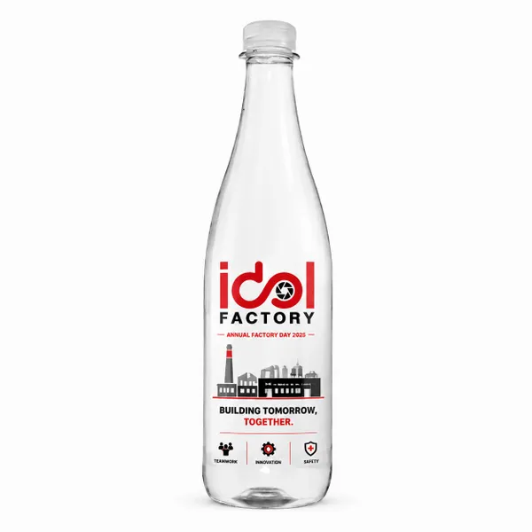 16.9 oz Champagne Style Water Bottle - Custom Ribbons Now