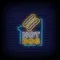 Hot Dog Neon Sign - Custom Ribbons Now
