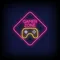 Gamer Zone Neon Sign - Custom Ribbons Now