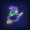 Witch Neon Sign - Custom Ribbons Now