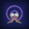 Afro Retro Girl Neon Sign - Custom Ribbons Now