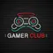 Gamer Club Neon Sign - Custom Ribbons Now