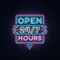 24/7 Open Hours Neon Sign - Custom Ribbons Now