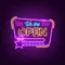 We Are Open With Star Icon Neon Sign - Custom Ribbons Now