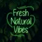 Fresh Natural Vibes Neon Sign - Custom Ribbons Now