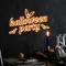 Halloween Night Typography Neon Sign - Custom Ribbons Now