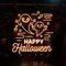 Happy Halloween Two Ghosts Neon Sign - Custom Ribbons Now