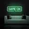 GAME ON Greeny Neon Sign - Custom Ribbons Now