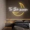 To The Moon Neon Sign - Custom Ribbons Now
