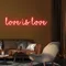 Love Is Love Neon Sign - Custom Ribbons Now