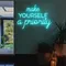 Quotes Neon Sign - Custom Ribbons Now