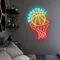 Basketball Neon Sign - Custom Ribbons Now