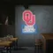 OU Bud Light Neon Sign - Custom Ribbons Now