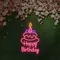 Happy Birthday Wishes Neon Sign - Custom Ribbons Now