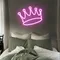 Majestic Pink Crown Neon Sign - Custom Ribbons Now