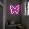 Flutter Pink Neon Sign - Custom Ribbons Now