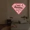 Superman Neon Sign - Custom Ribbons Now