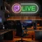 Twitch Live Streaming Neon Sign - Custom Ribbons Now