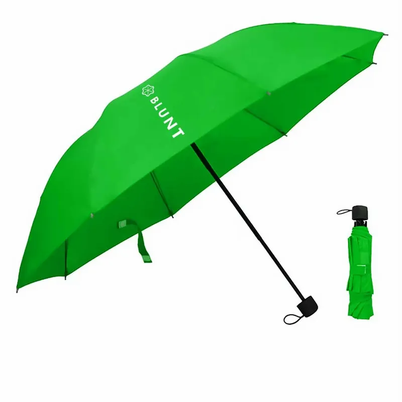 Compact Foldable Umbrella - 42 in Arc - Custom Ribbons Now