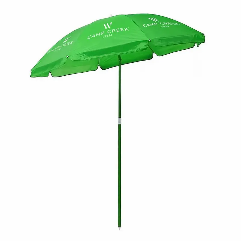 Two-Tone Patio Umbrella - 78 in Arc - Custom Ribbons Now
