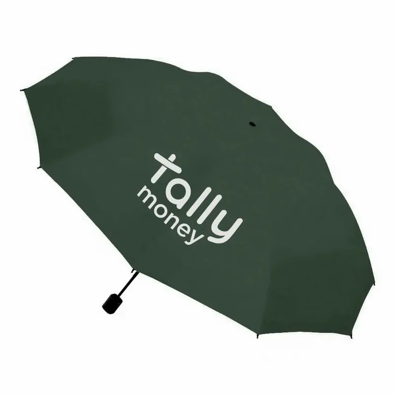 Auto Folding Umbrella - 42 In Arc - Custom Ribbons Now