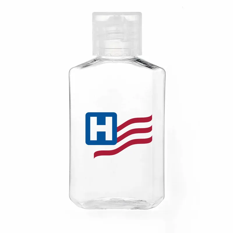 Sanitizer Octagonal Bottles - Custom Ribbons Now