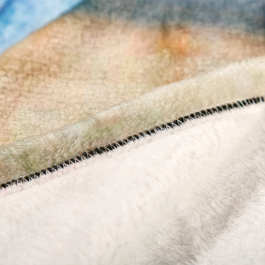 Plush Fleece Blanket - Custom Ribbons Now