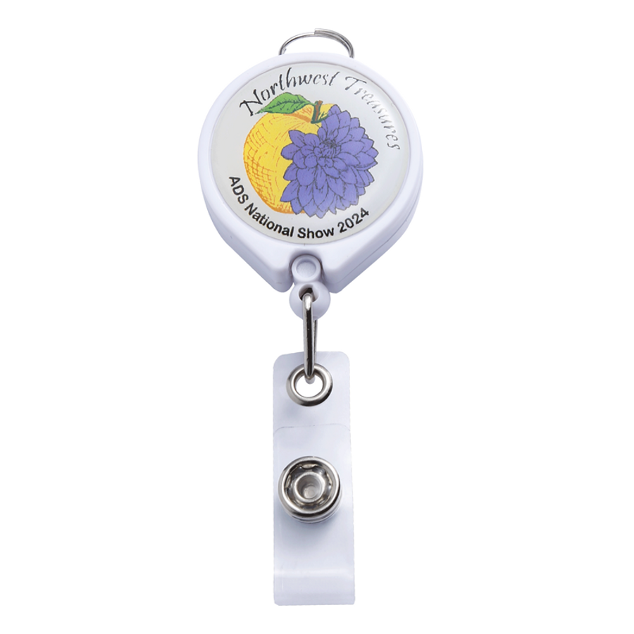 Badge Reel Style F - Custom Ribbons Now