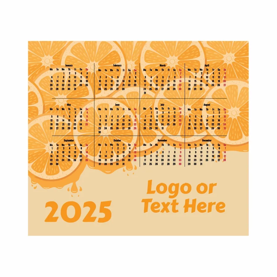 Custom Orange Mouse Pad - Custom Ribbons Now