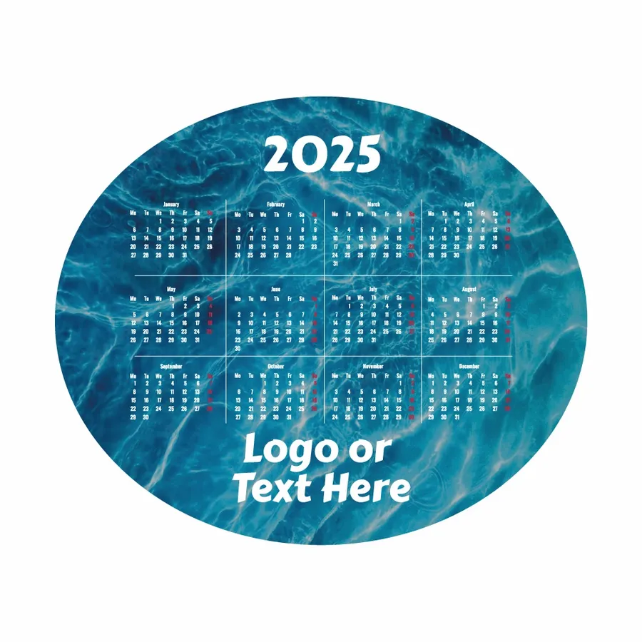 Nautical Calendar Mouse Pad - Custom Ribbons Now