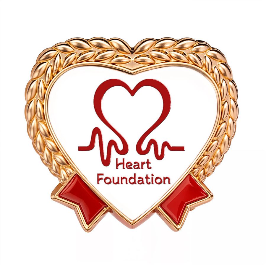 Heart Badge - Custom Ribbons Now