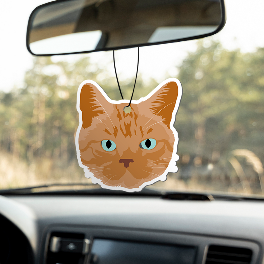 Customized Pet Air Freshener - Custom Ribbons Now