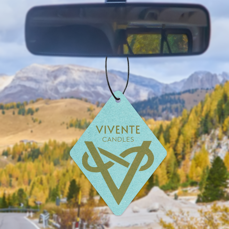 Eco Kraft Paper Air Freshener - Custom Ribbons Now