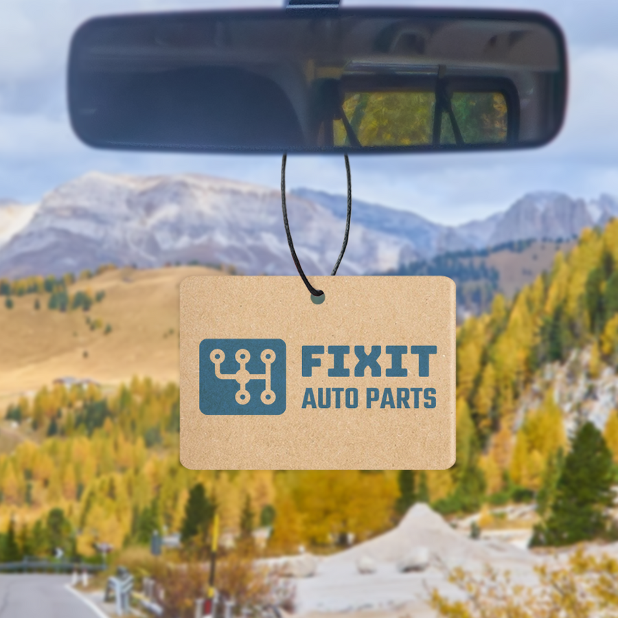 Eco Kraft Paper Air Freshener - Custom Ribbons Now