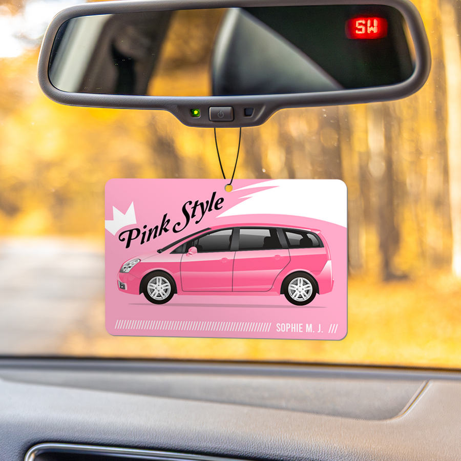 Customized Car Air Freshener - Custom Ribbons Now