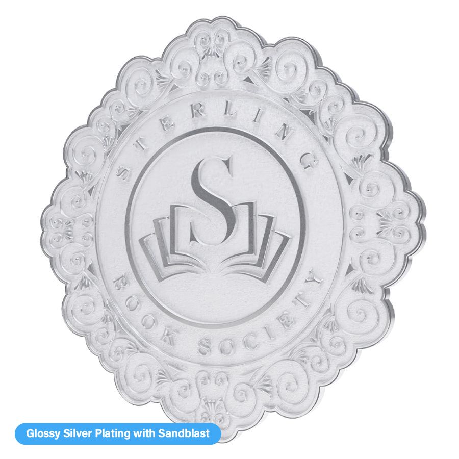 Die Struck Pin - Custom Ribbons Now