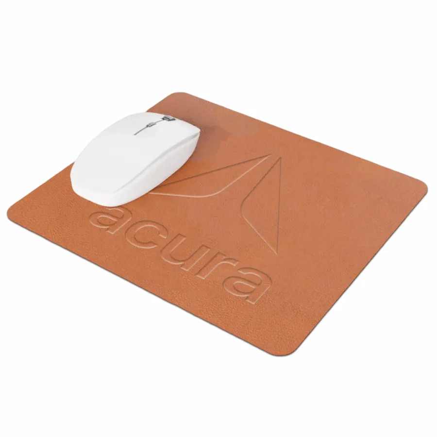Custom Leather Mouse Pad - Custom Ribbons Now