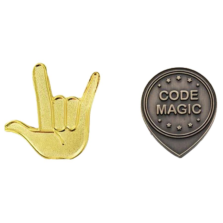 Phone Metal Badge Stickers - Custom Ribbons Now