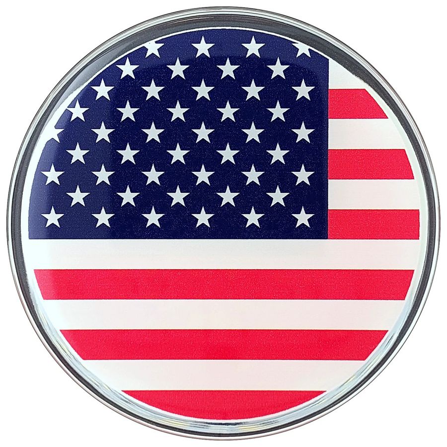 Epoxy Metal Car Badges - Custom Ribbons Now