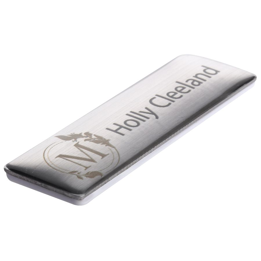 Epoxy Dome Name Badges - Custom Ribbons Now